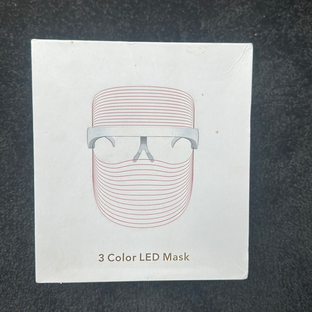 3 colour LED mask